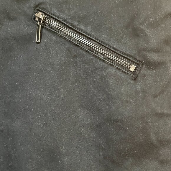 LANE BRYANT Women's Plus 18 Black Straight Dress Casual Zipper Pockets Pants - Picture 6 of 6